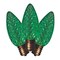 Holiday Bright Lights Holiday Bright Lights LED C9 Green 25 ct Replacement Christmas Light Bulbs BU25LEDFC9-TGRA - alternate 1